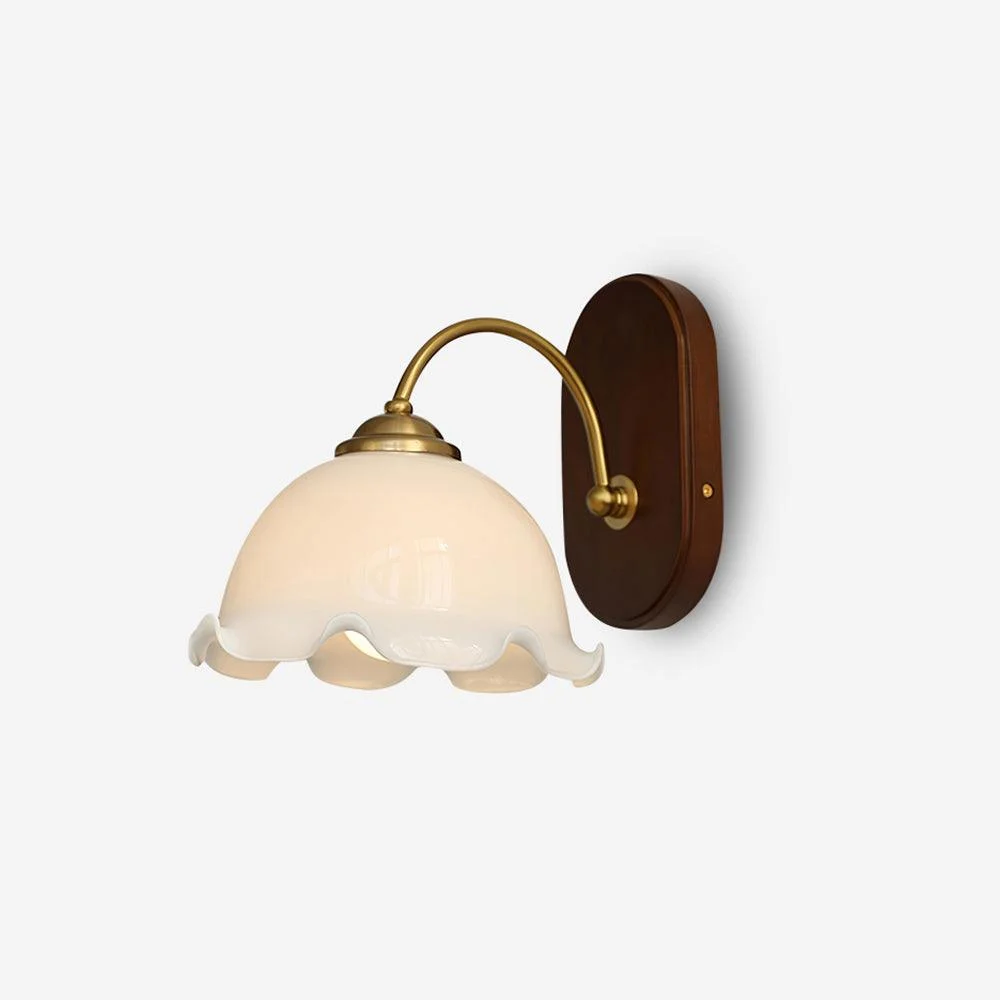 Vintage Flower Wall Lamp-Homelova
