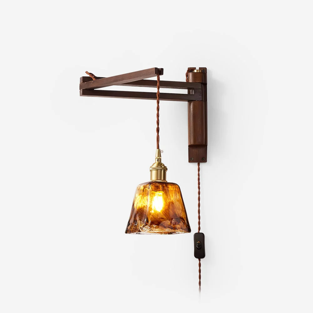Vintage Maria Plug In Wall Lamp-Homelova