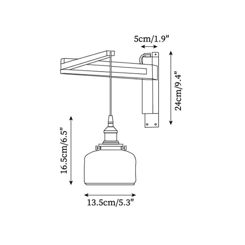 Vintage Maria Wall Lamp-Homelova