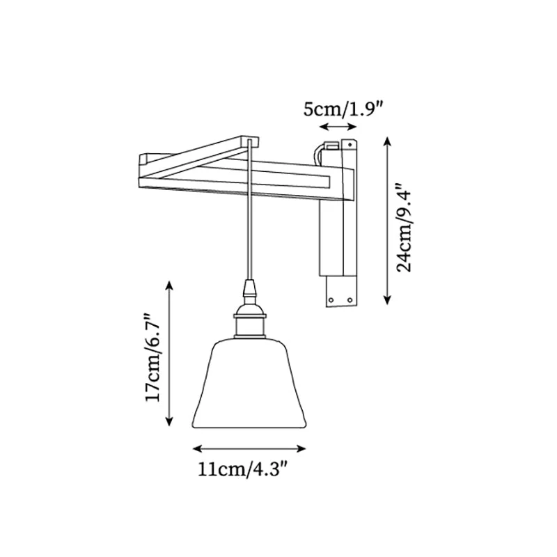 Vintage Maria Wall Lamp-Homelova