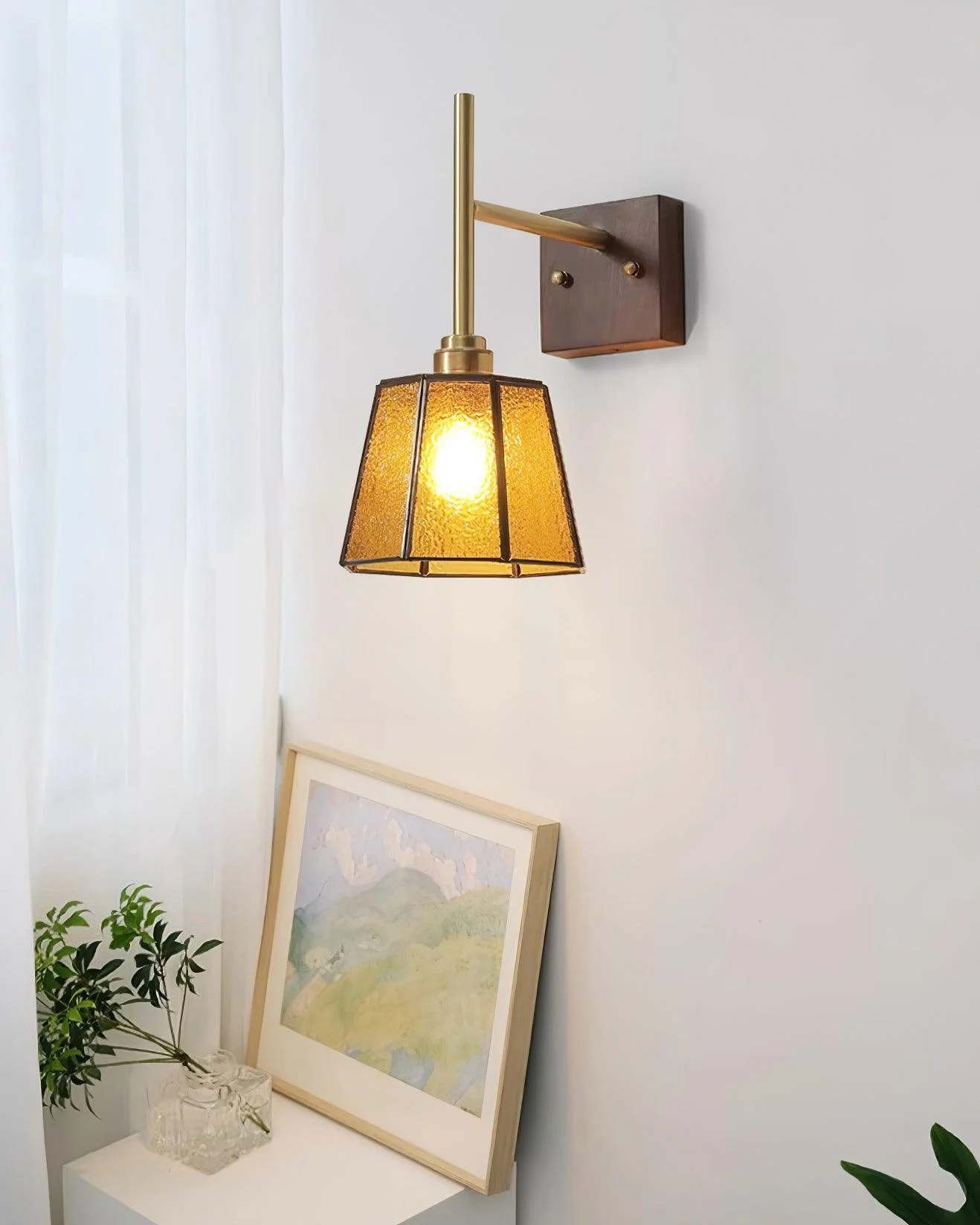 Vintage Moir Wall Lamp-Homelova