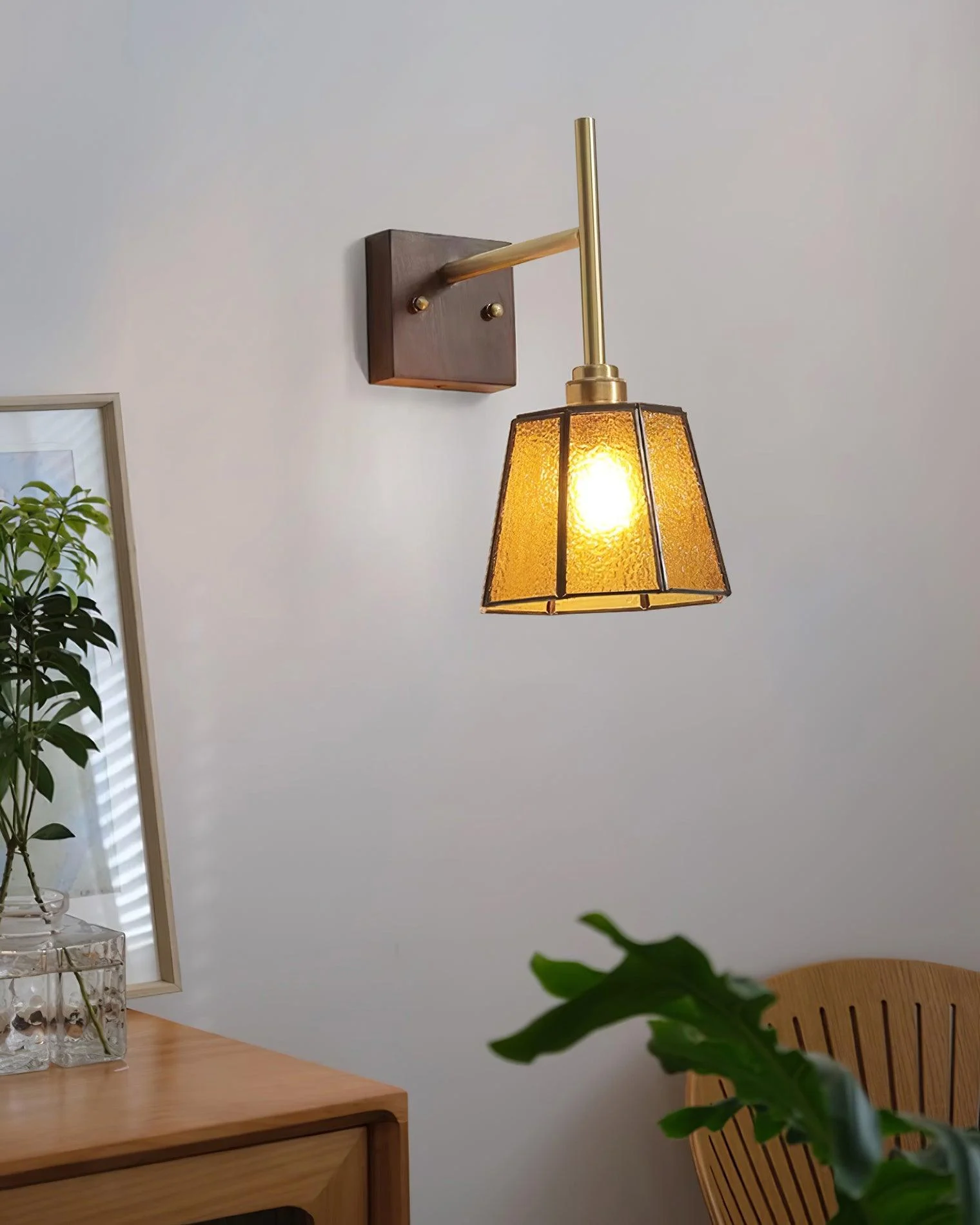 Vintage Moir Wall Lamp-Homelova
