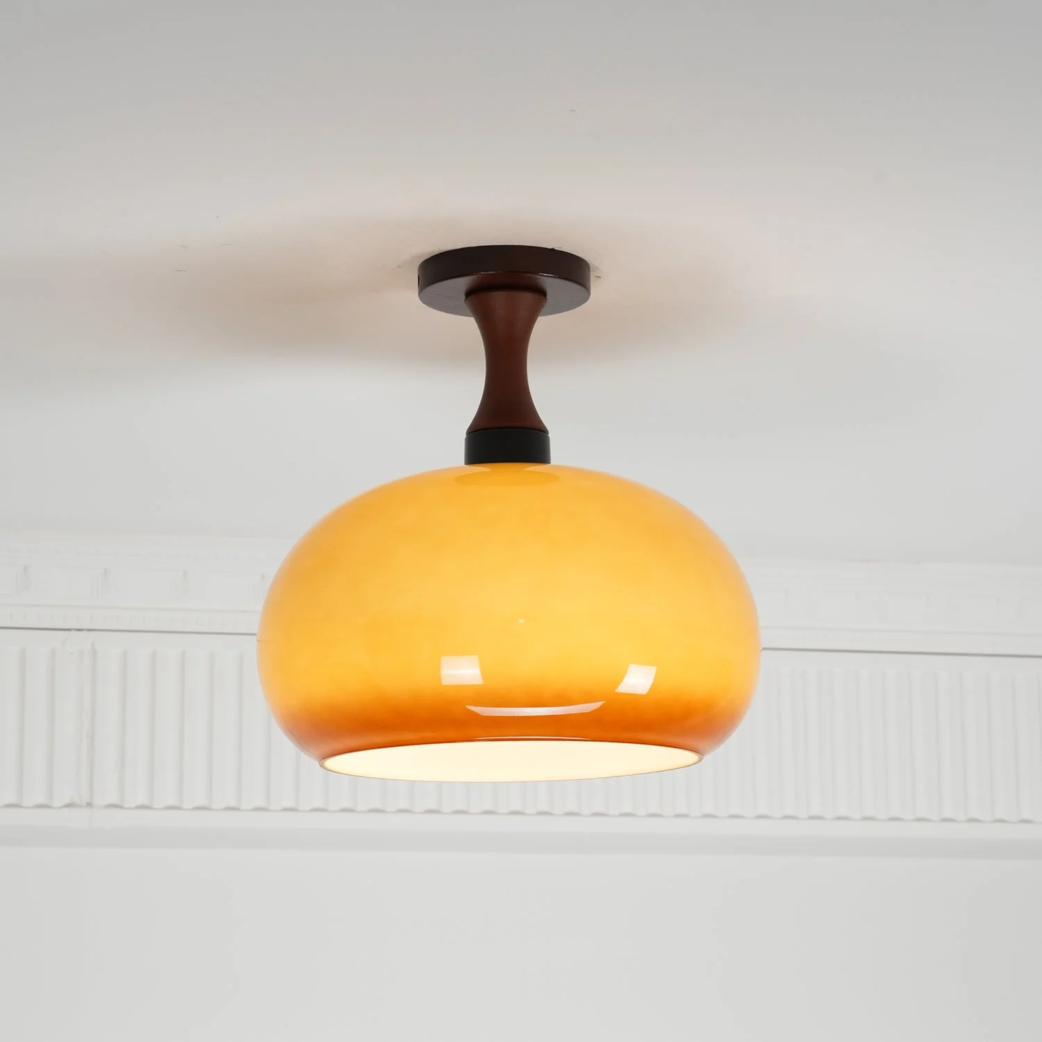 Vintage Murano Ceiling Light 12.9″-Homelova