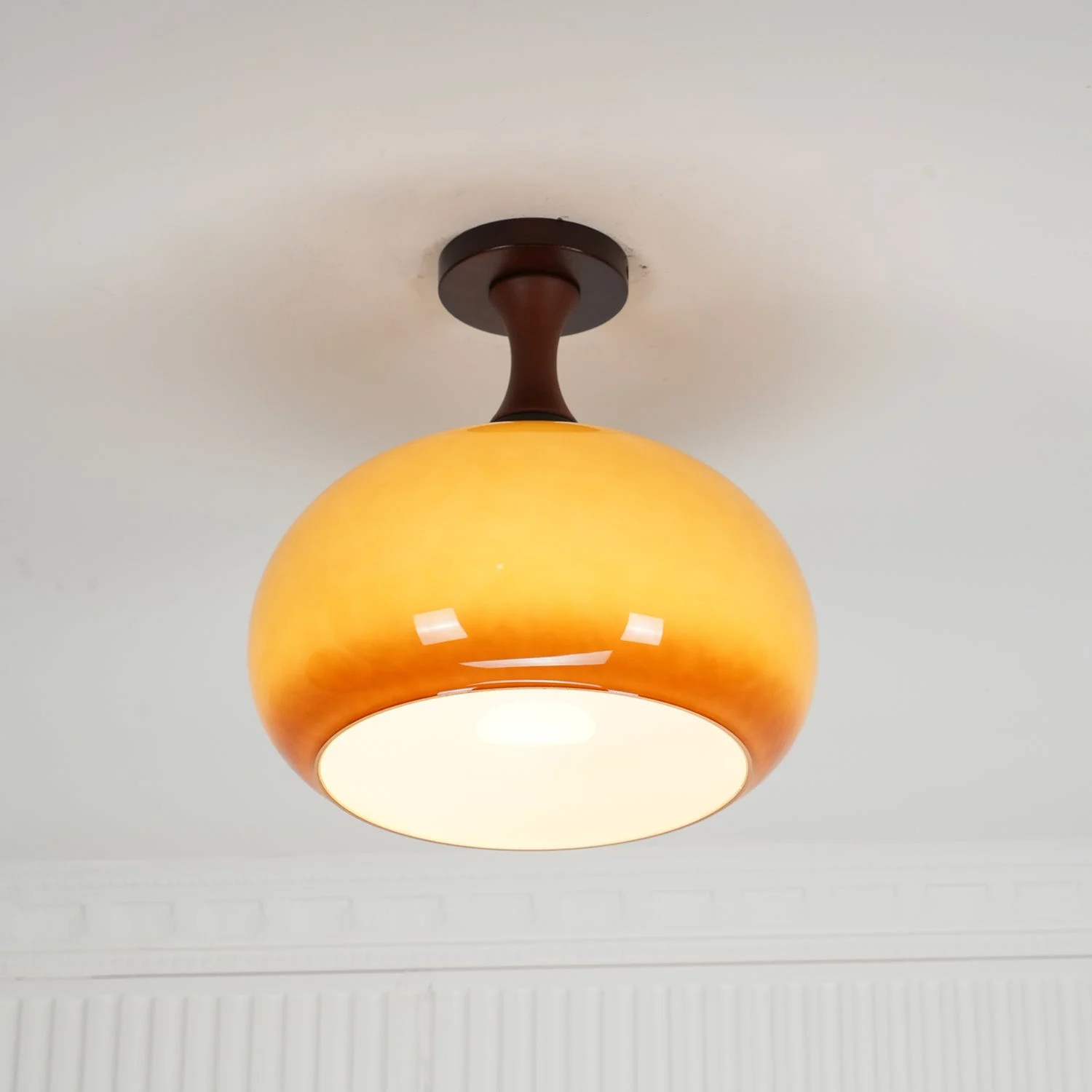 Vintage Murano Ceiling Light 12.9″-Homelova
