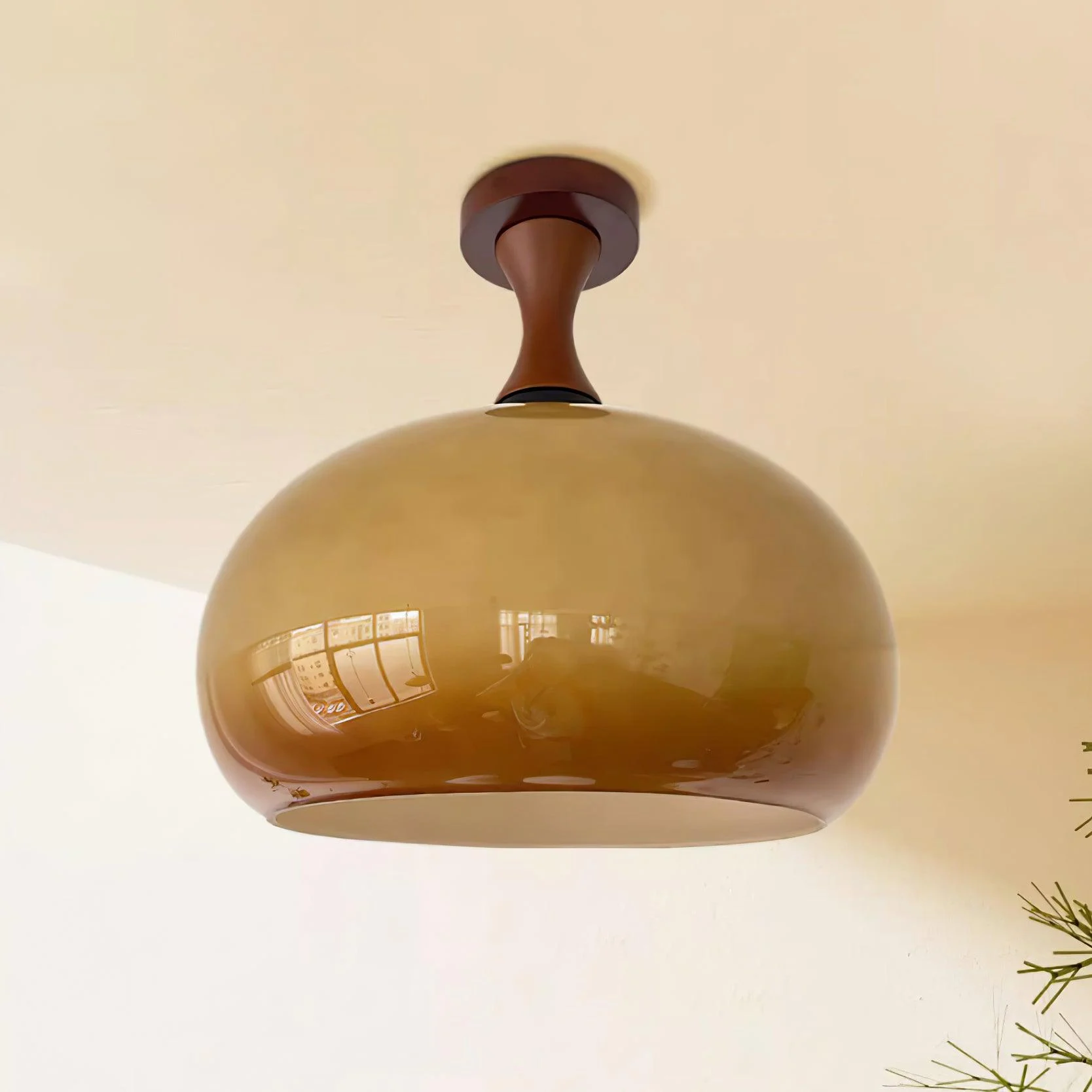 Vintage Murano Ceiling Light 12.9″-Homelova