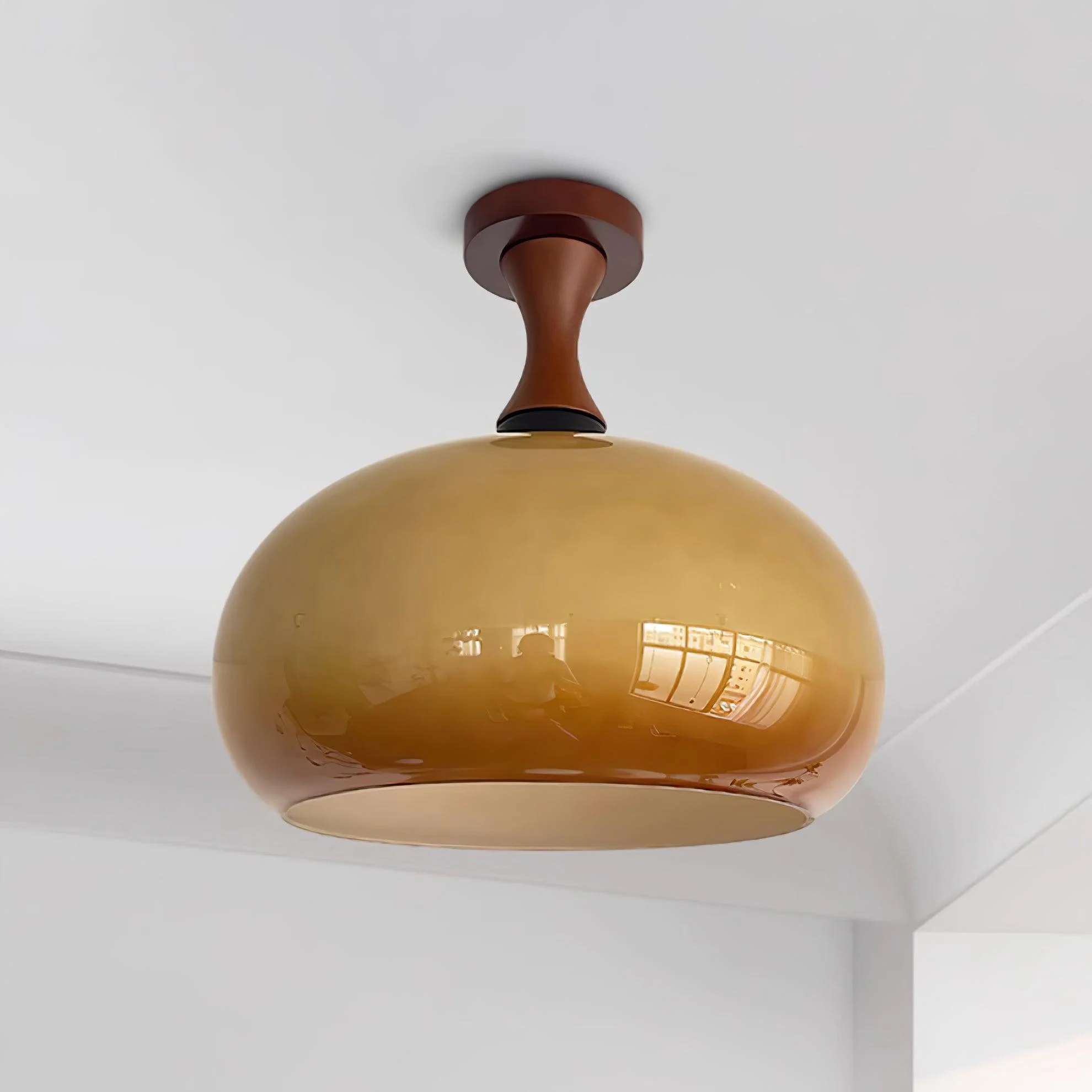 Vintage Murano Ceiling Light 12.9″-Homelova