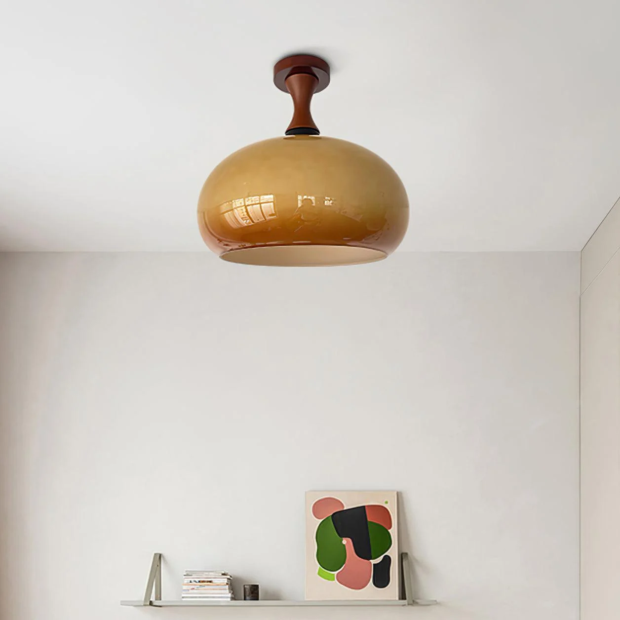 Vintage Murano Ceiling Light 12.9″-Homelova