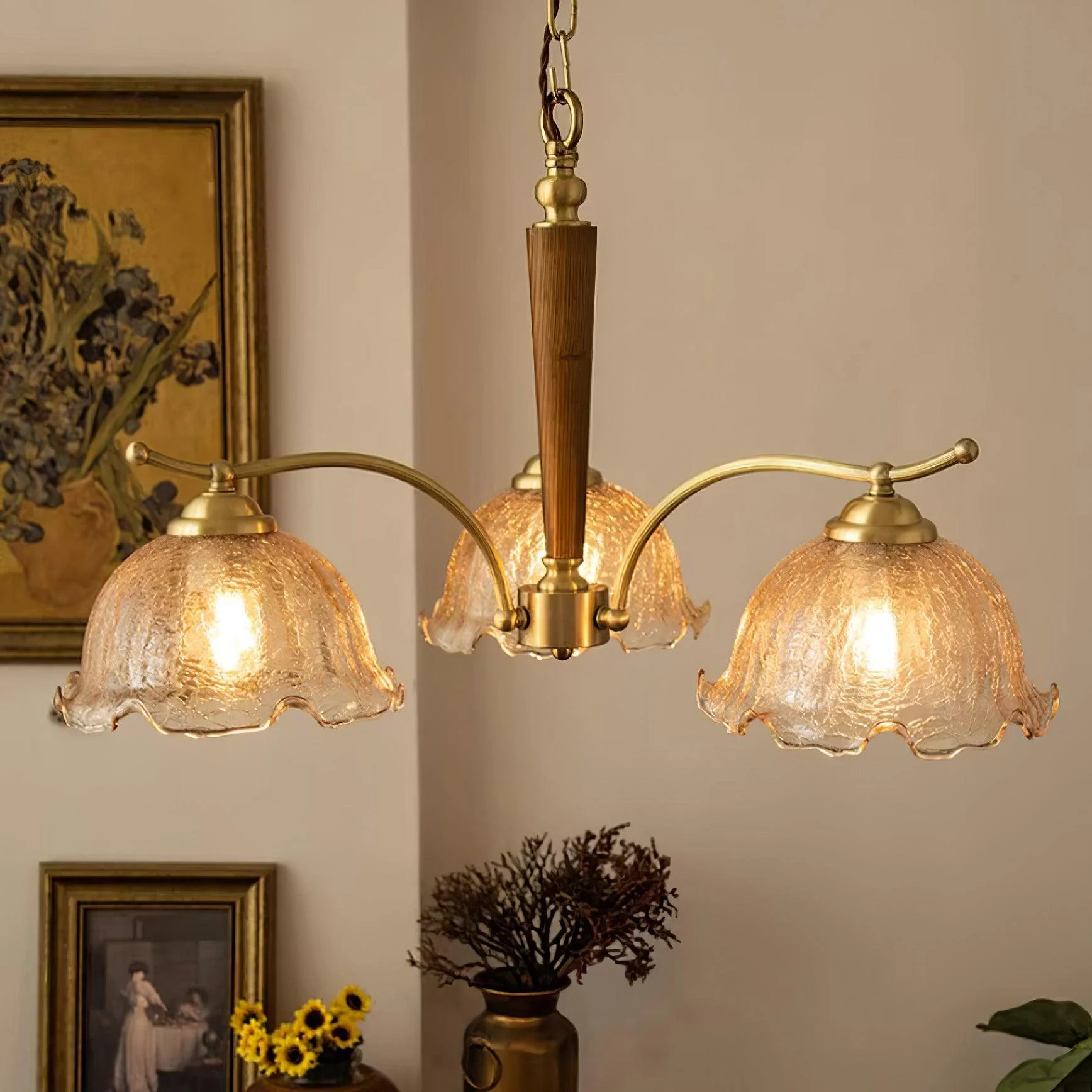Vintage Murano Chandelier-Homelova