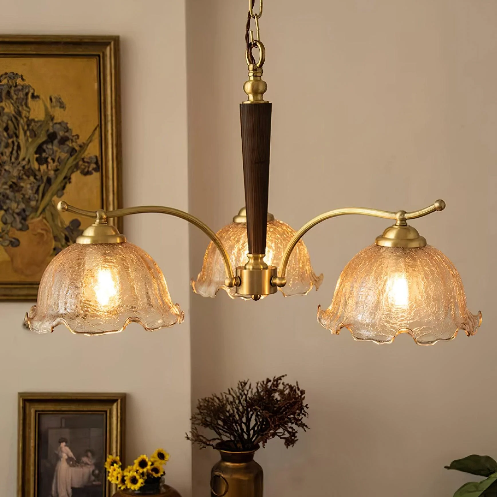 Vintage Murano Chandelier-Homelova