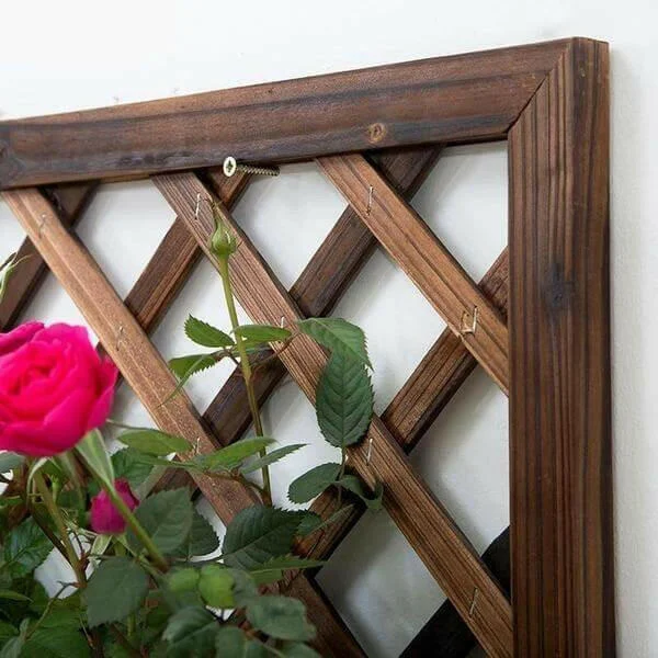 Vintage Wooden Outdoor Farmhouse Wall Planter-Homelova
