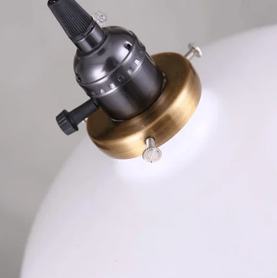 Zelus - Vintage Retro Metal Shade Hanging Lamp-Homelova