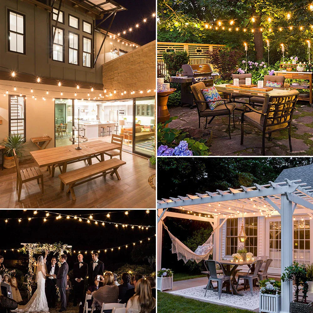 Weatherproof LED Fairy Lights-Homelova
