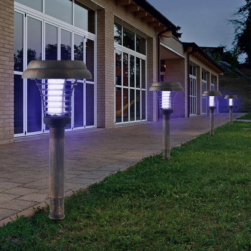 Solar Garden Light With Insect Repellent - LED Outdoor Lamp For Patio & Garden-Homelova
