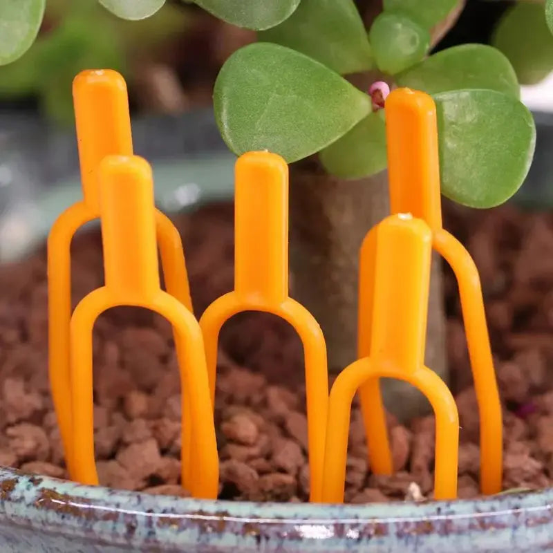 Plastic Garden Plant Support Clamps for Optimum Plant Stability-Homelova
