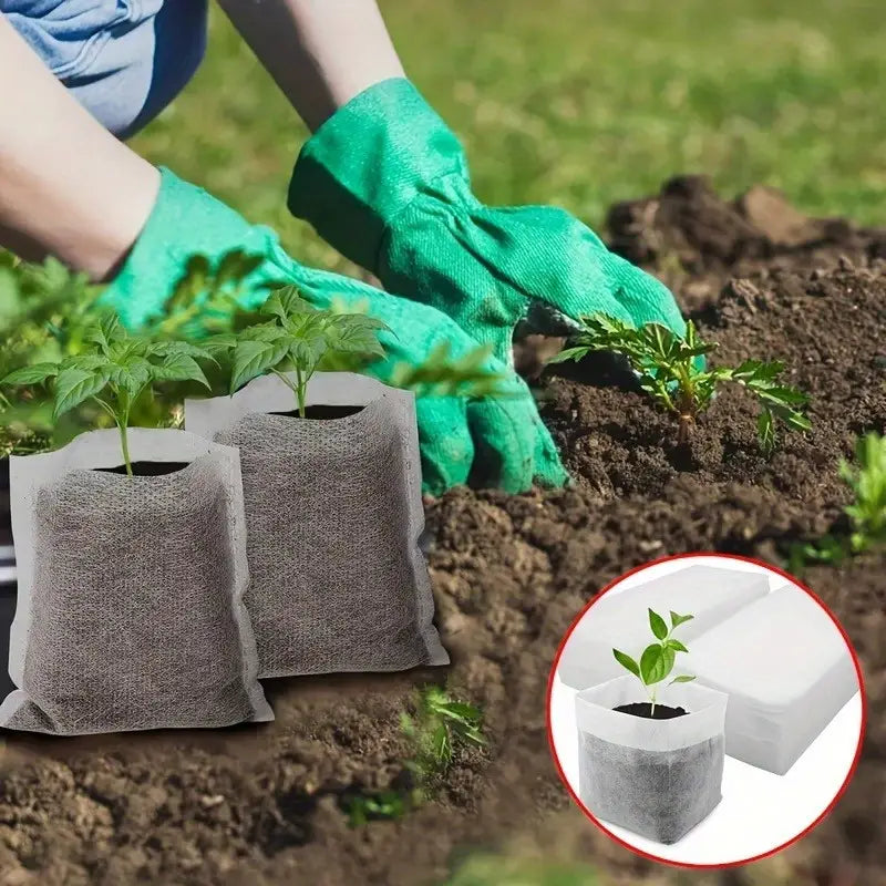 Fleece Plant Bags - Compostable Growing Bags for Plants-Homelova