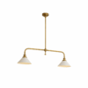 2-lights L 40.1″ x W 9.1″ x H 11.8″