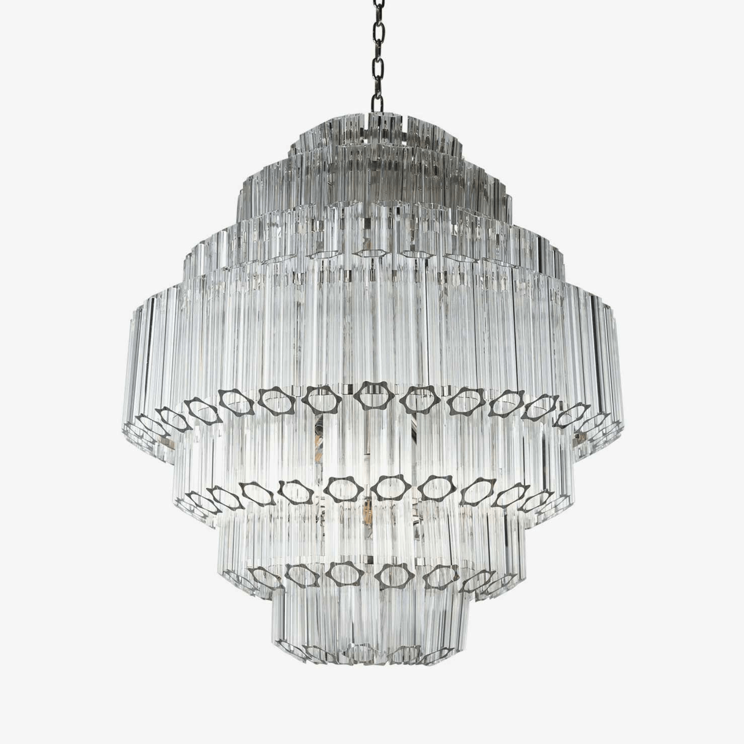 Clear Grande Palermo Chandelier-Homelova