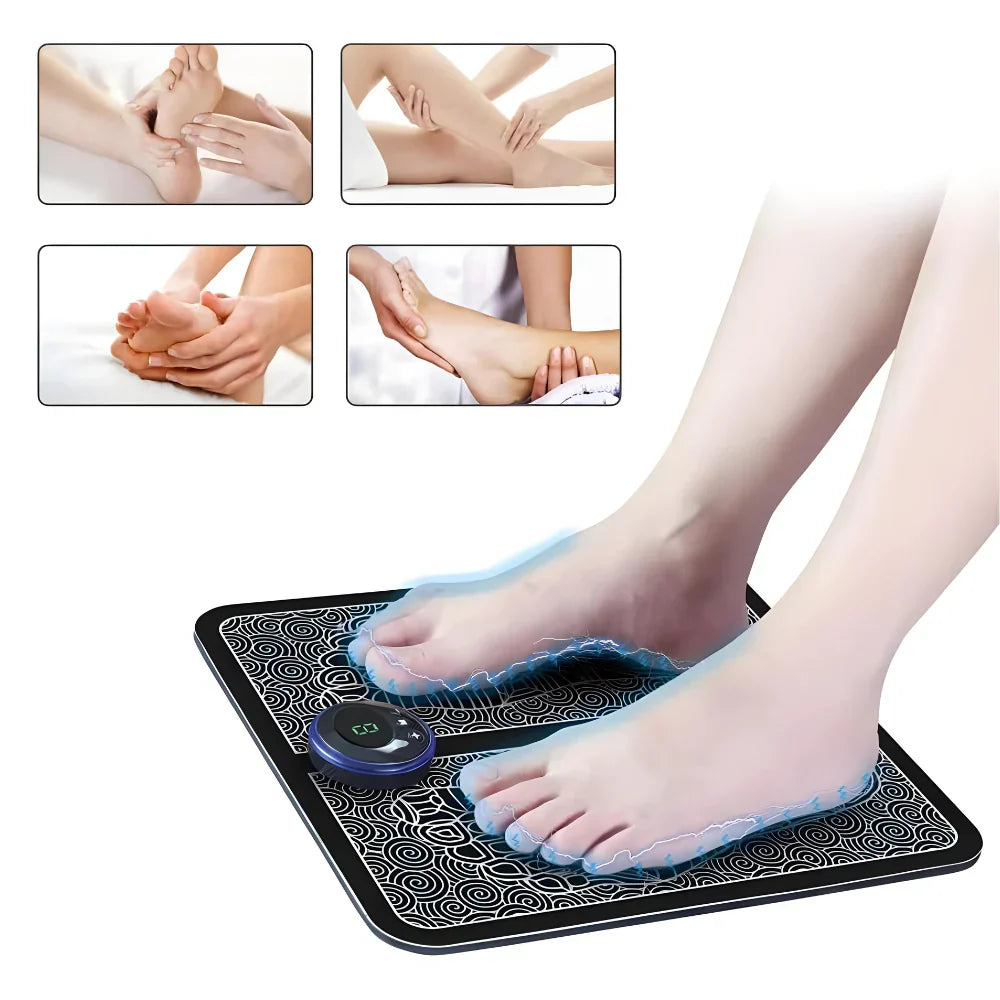 Electronic EMS Foot Massage Pad for Muscle Relaxation-Homelova