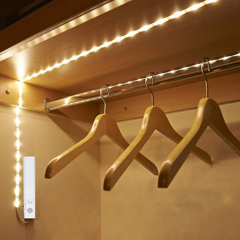 Led Light Strip With Remote Control - 2 Metre Flexible Strip For Decorative Lighting In Cupboards And Shelves-Homelova