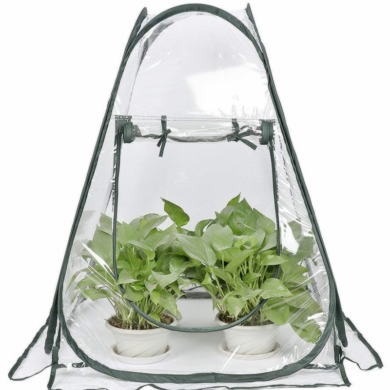 Compact Plant Protection Tent for Garden Plants - Transparent Greenhouse-Homelova