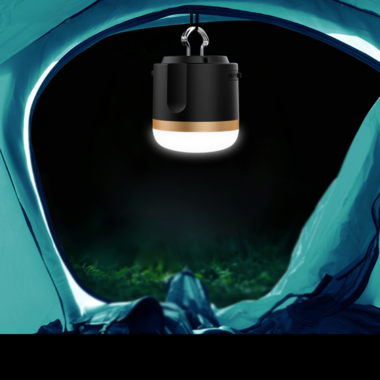 Portable Led Camping Lamp With Power Bank - Rechargeable Usb Connection  For Outdoor  Emergencies-Homelova