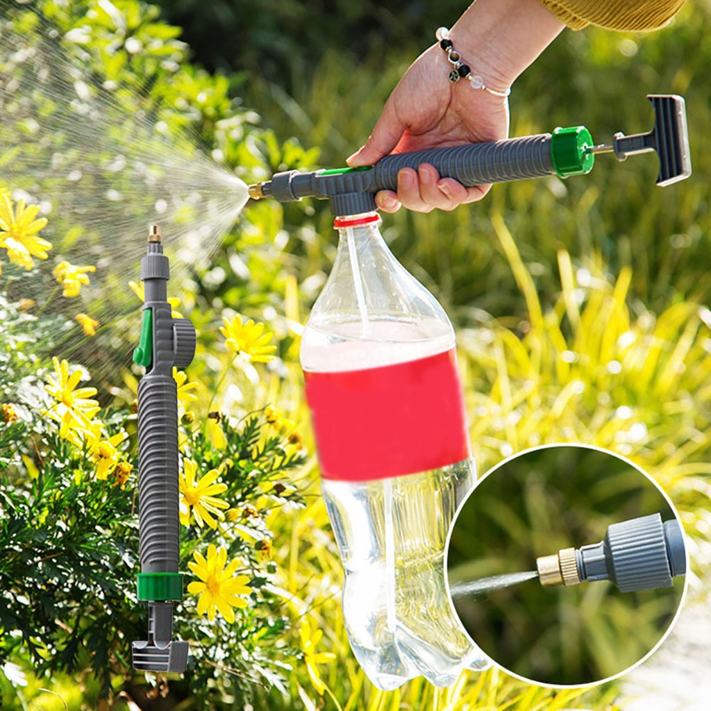 Universal Bottle Garden Sprayer with High - Pressure Nozzle - for Watering Plants and Cleaning-Homelova
