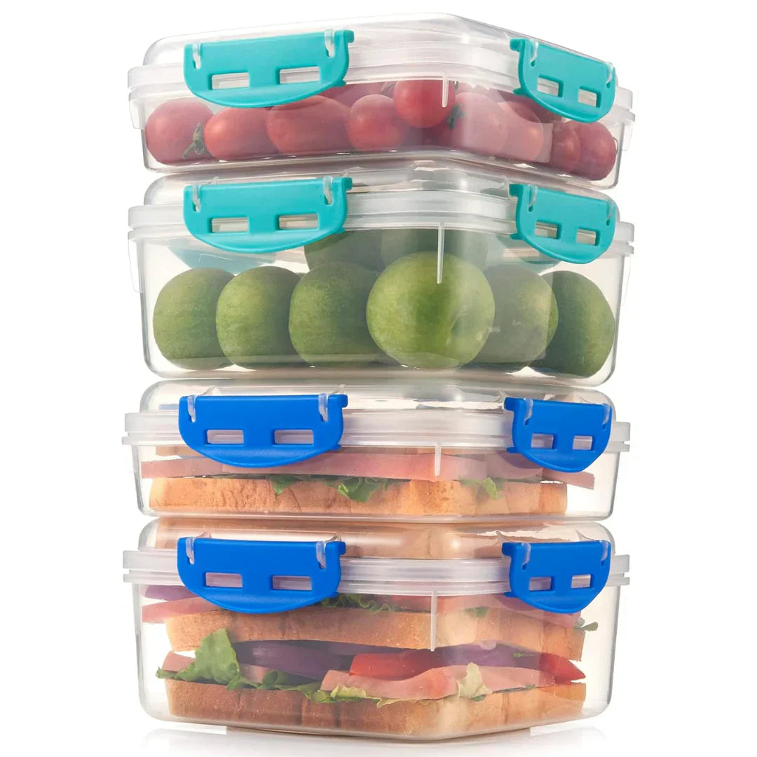 Leakproof Lunch Boxes (Set of 4)-Homelova