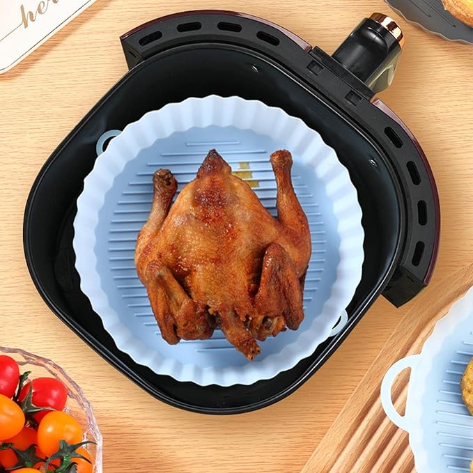 Silicone Insert for Hot Air Fryer - Reusable , Non - Stick & Easy to Clean-Homelova