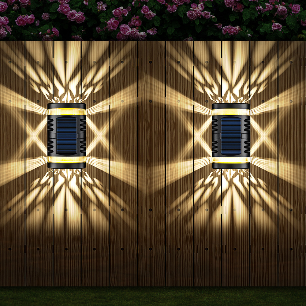 Solar Lamp With Intelligent Light Control - Outdoor Wall Light With Automatic Night Detection-Homelova