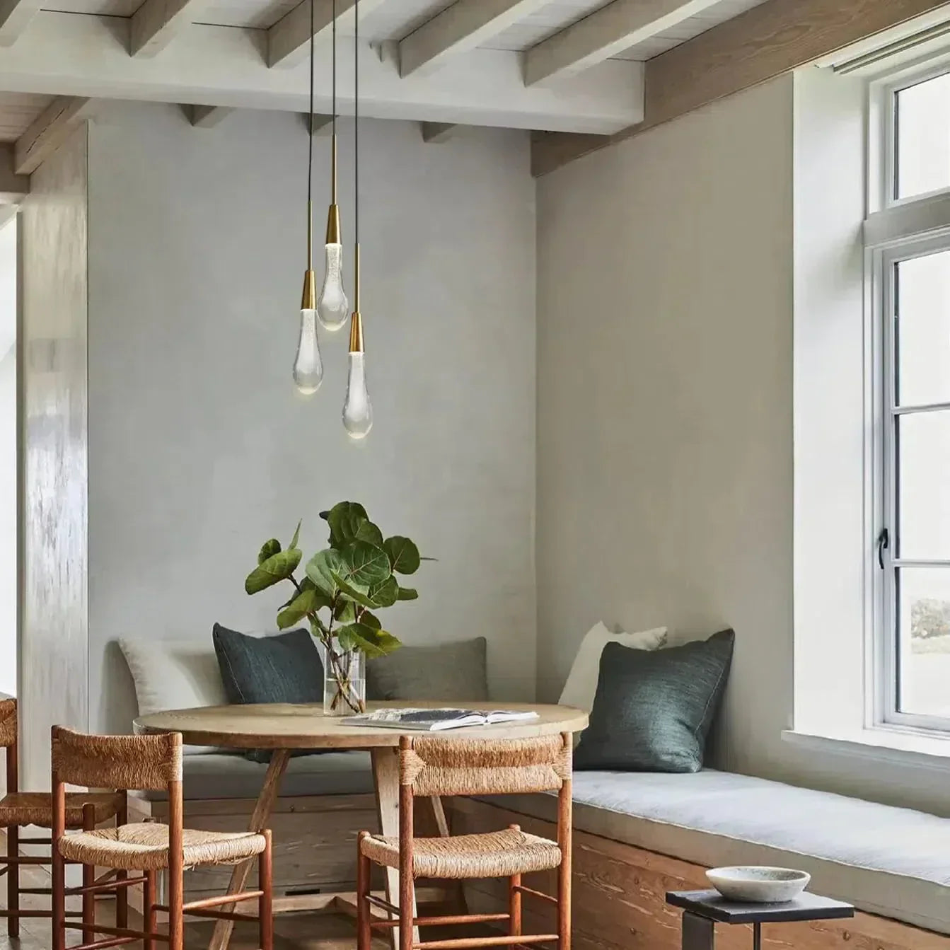 Soltaire 3-Light Pendant-Homelova
