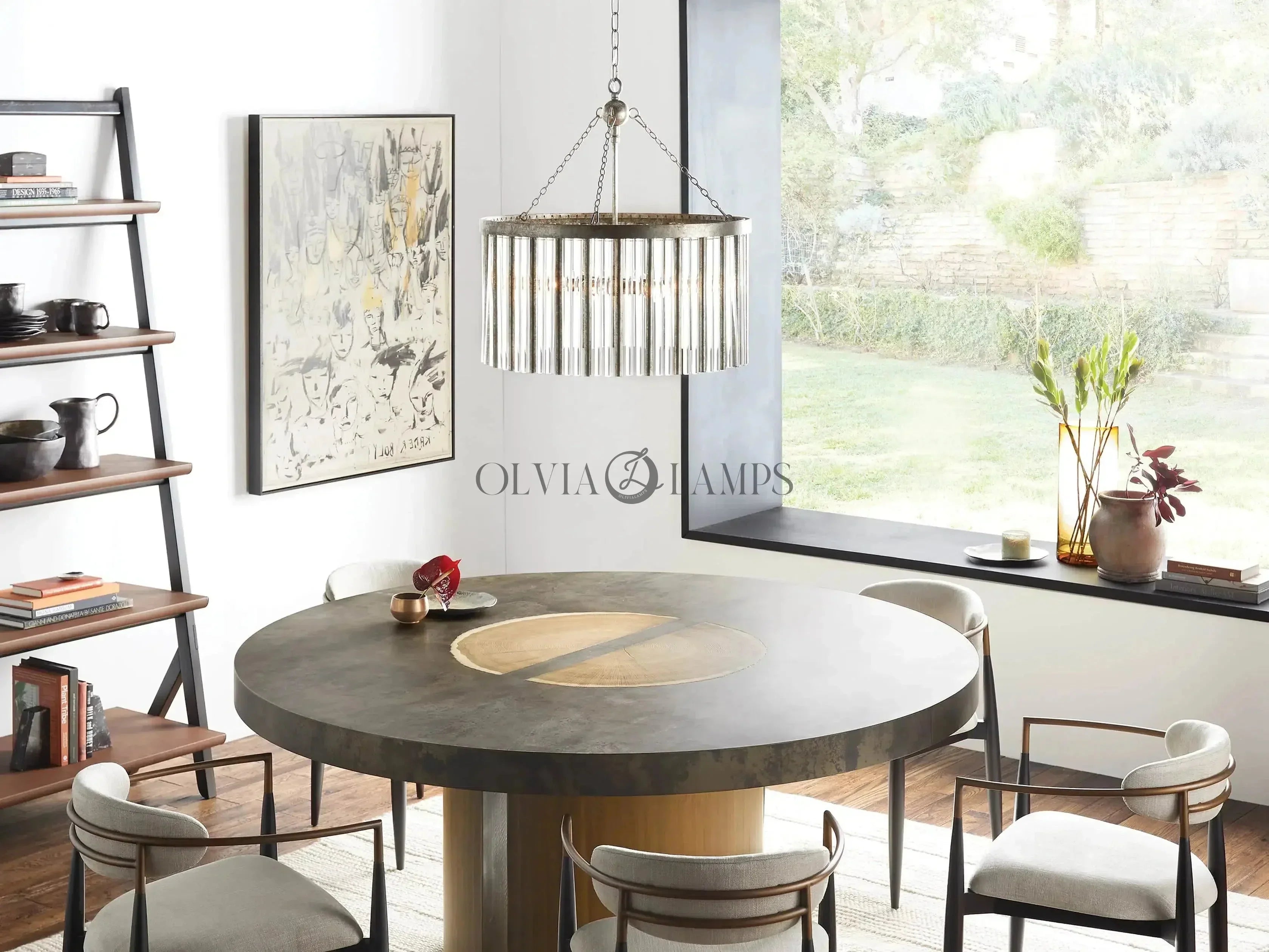 Andalucia Round Chandelier 24''35"-Homelova