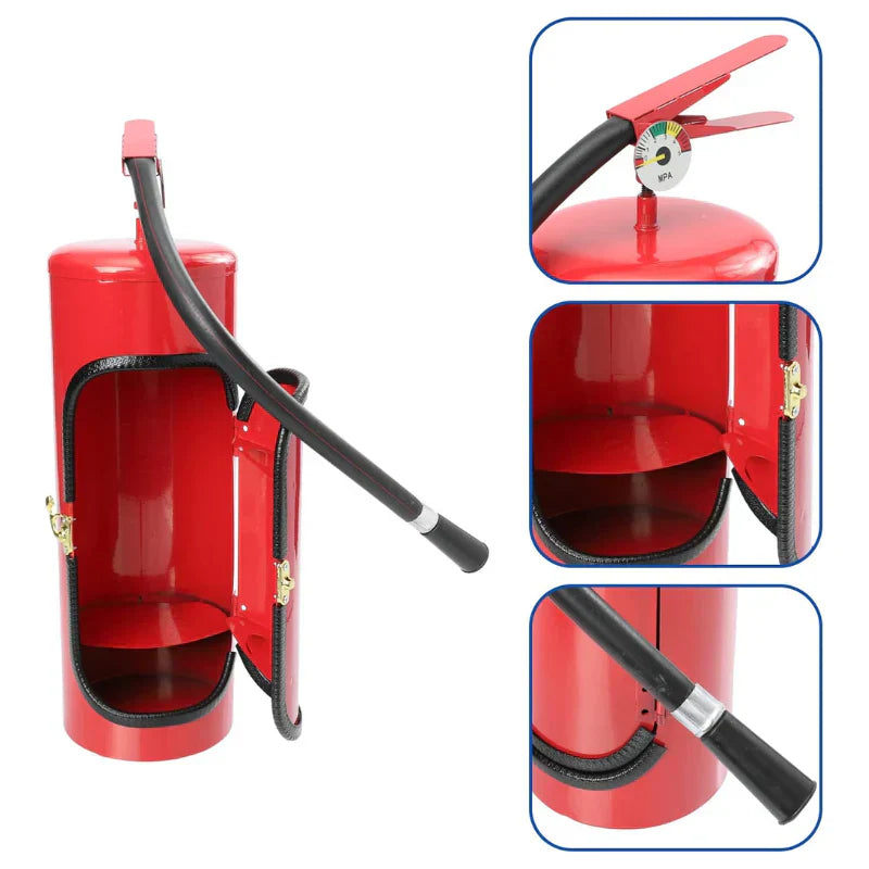 Original Stylish Bottle Holder in Fire Extinguisher Design - Practical and Decorative-Homelova