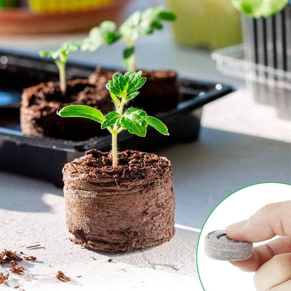 Coconut Fibre Peat Growing Pellets - Starter for Seed Planting-Homelova
