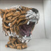 Tiger sculpture