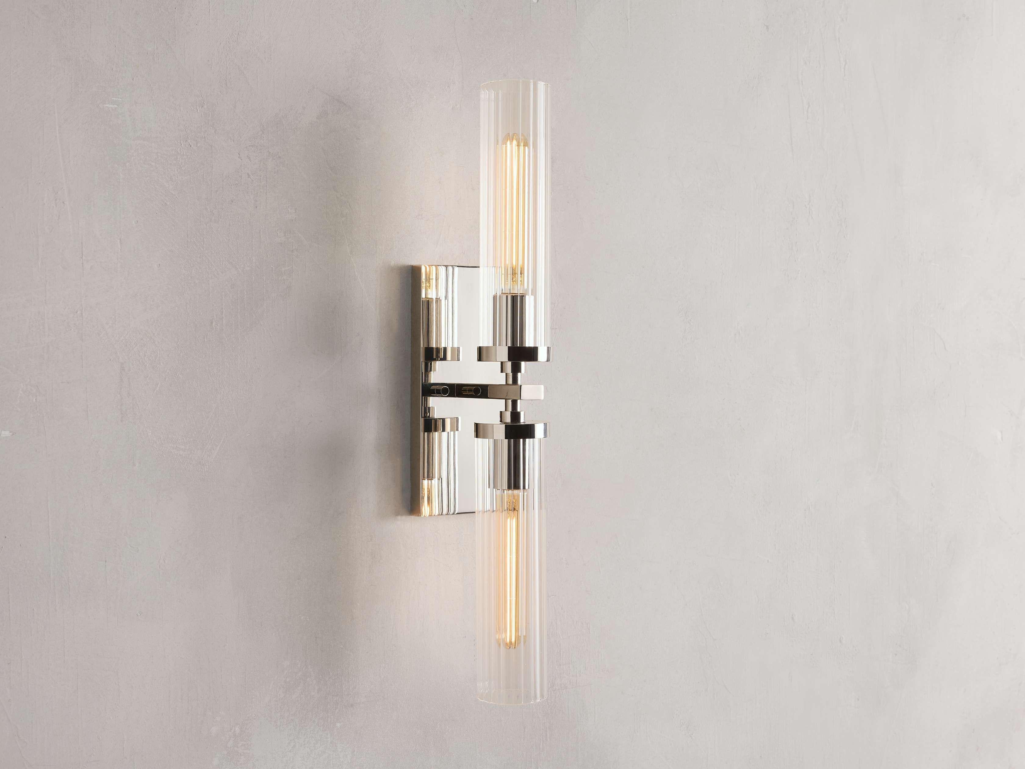 Andreas 2-Light Wall Sconce-Homelova