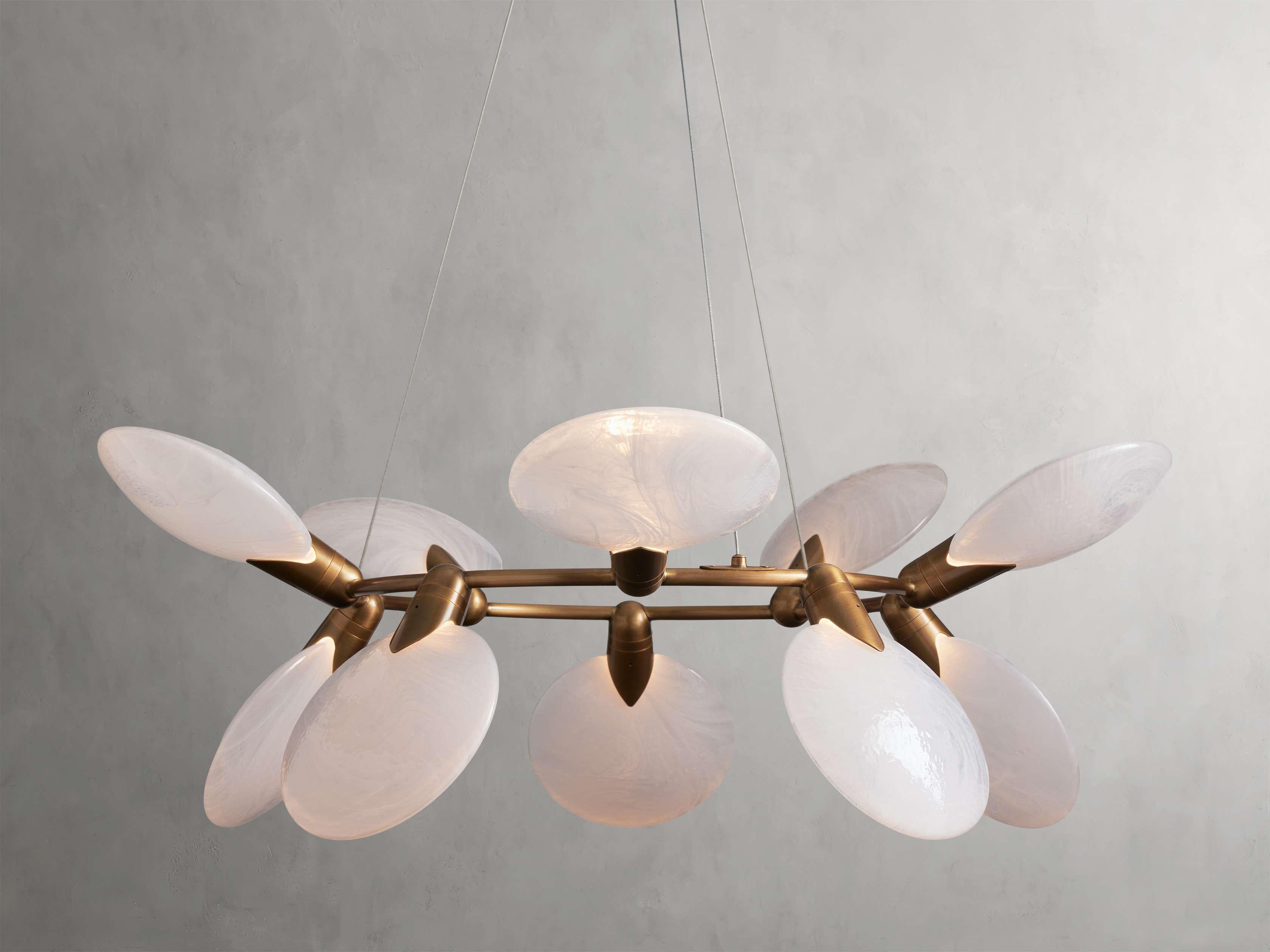 Lyla Halo Chandelier-Homelova