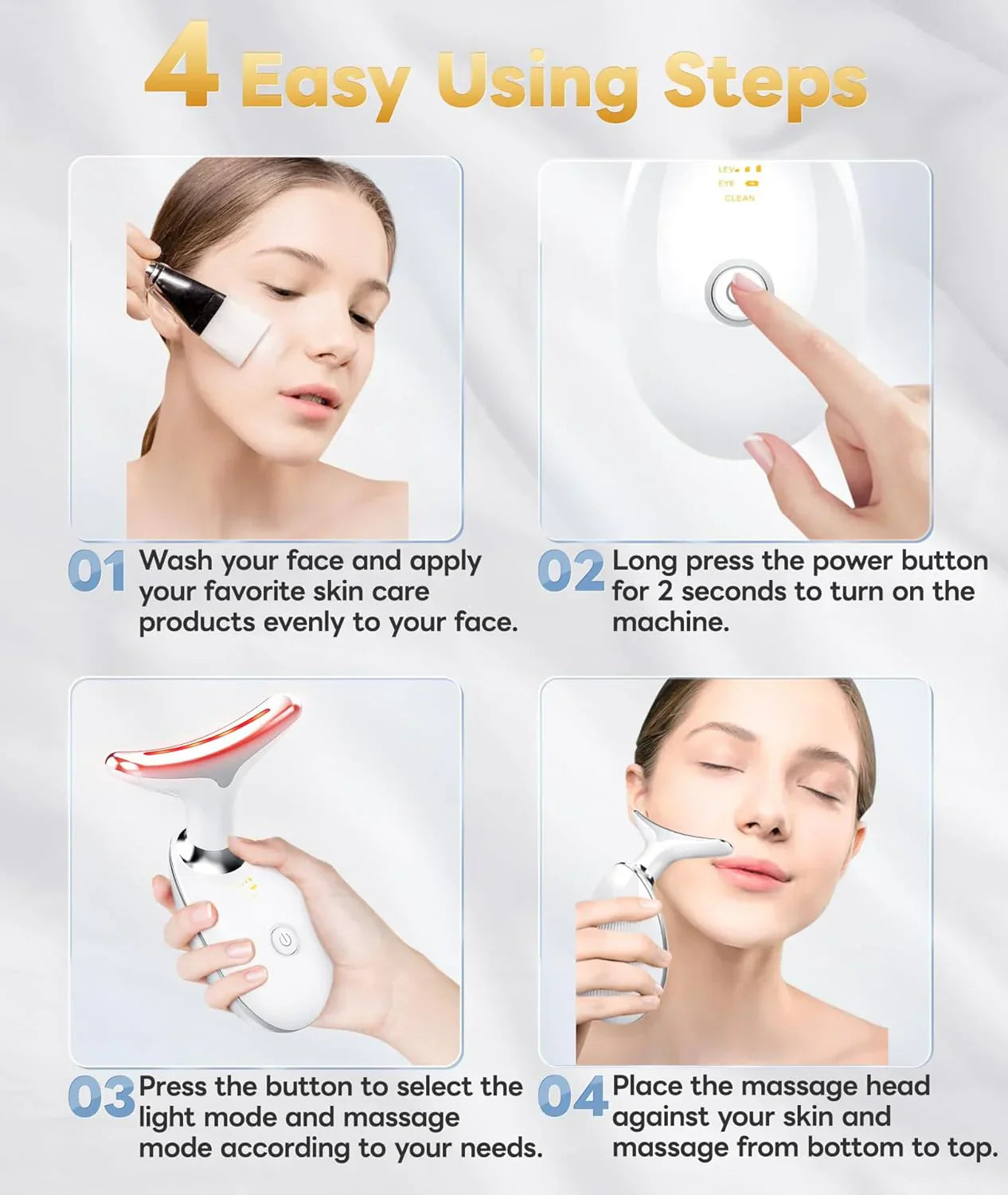 Radiantglow 7-color Led Face Mask-Homelova