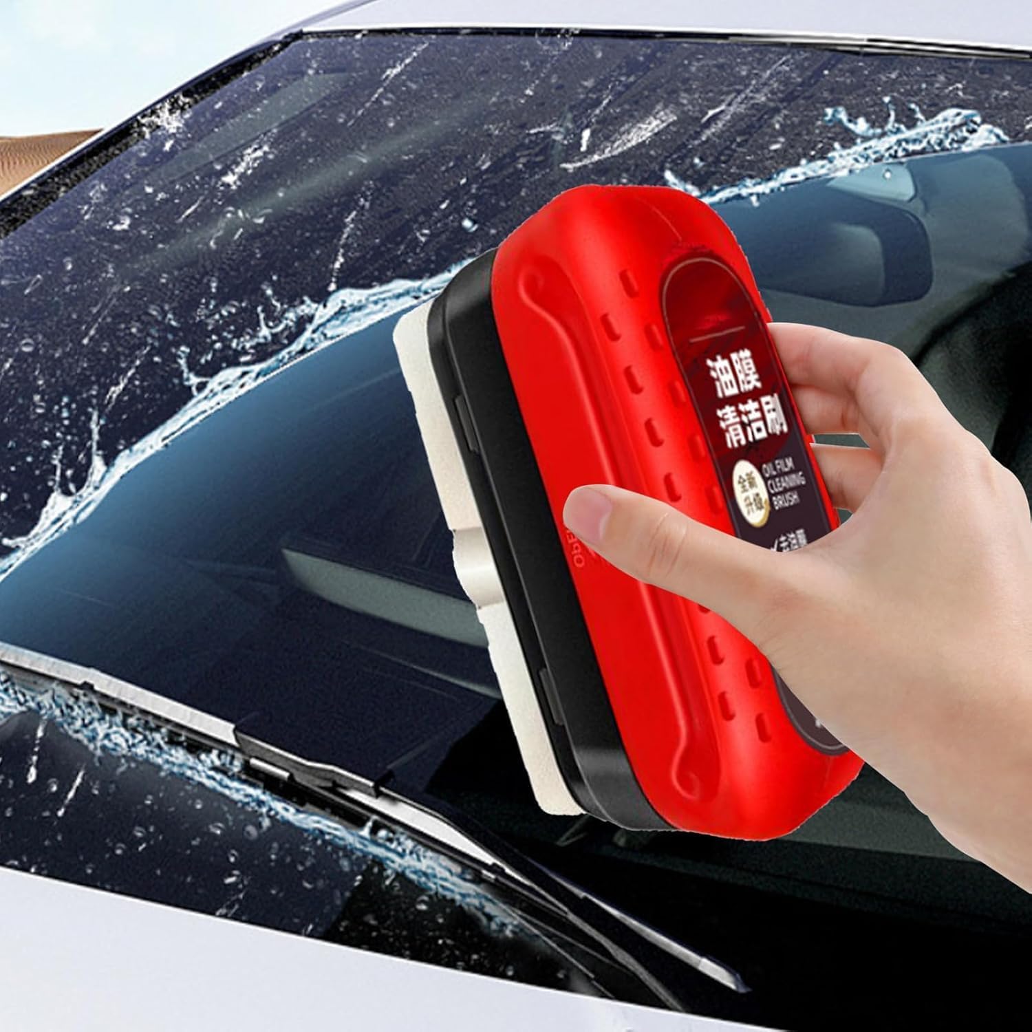 Water-Repellent Oil Layer Brush for Perfect Visibility-Homelova