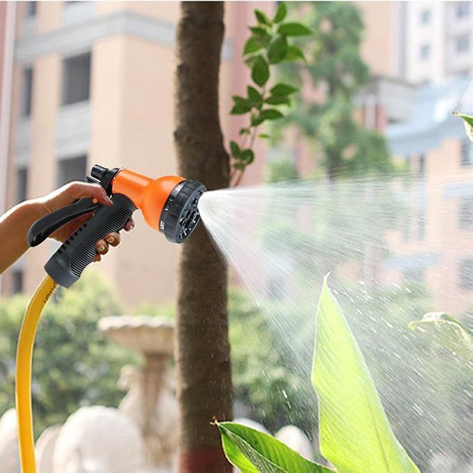 Garden Hose Gun with 7 Functions - Flexible Watering Emitter for Garden Plants-Homelova