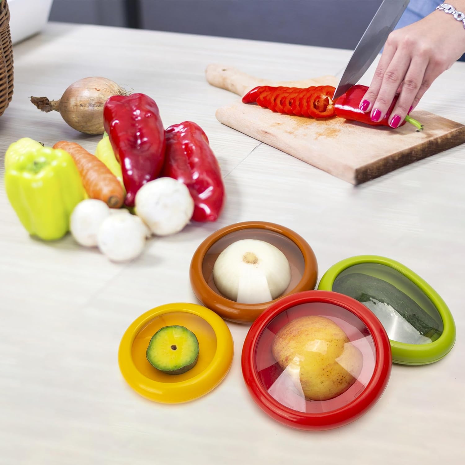 Silicone Fresh-Keeping Cover-Homelova