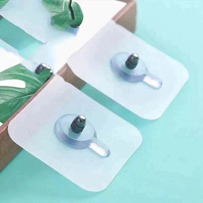 Self - Adhesive Wall Hooks with Thread | for a Secure Hold and Versatile Use-Homelova