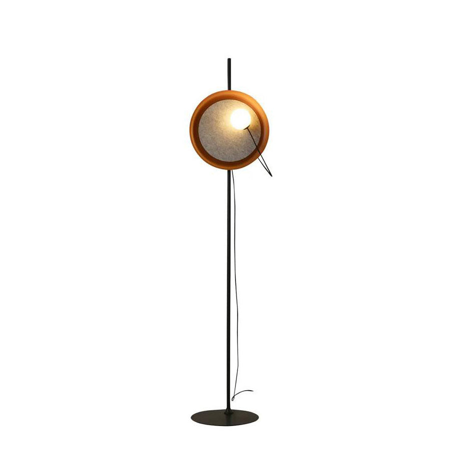 Acoustic Disc Floor Lamp-Homelova