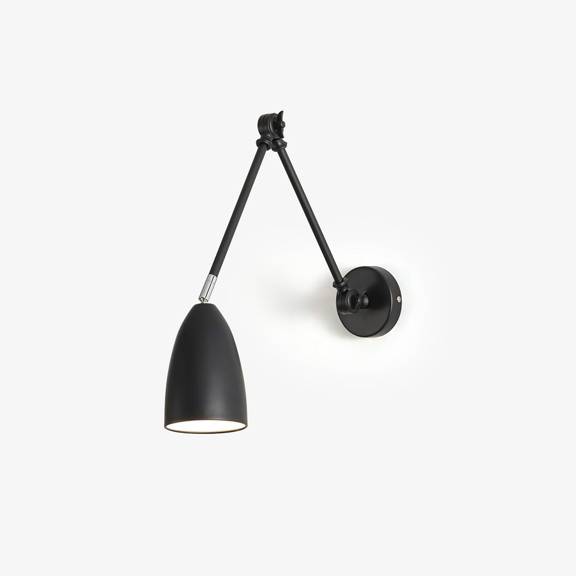 Adjustable Swing Arm Wall Lamp-Homelova