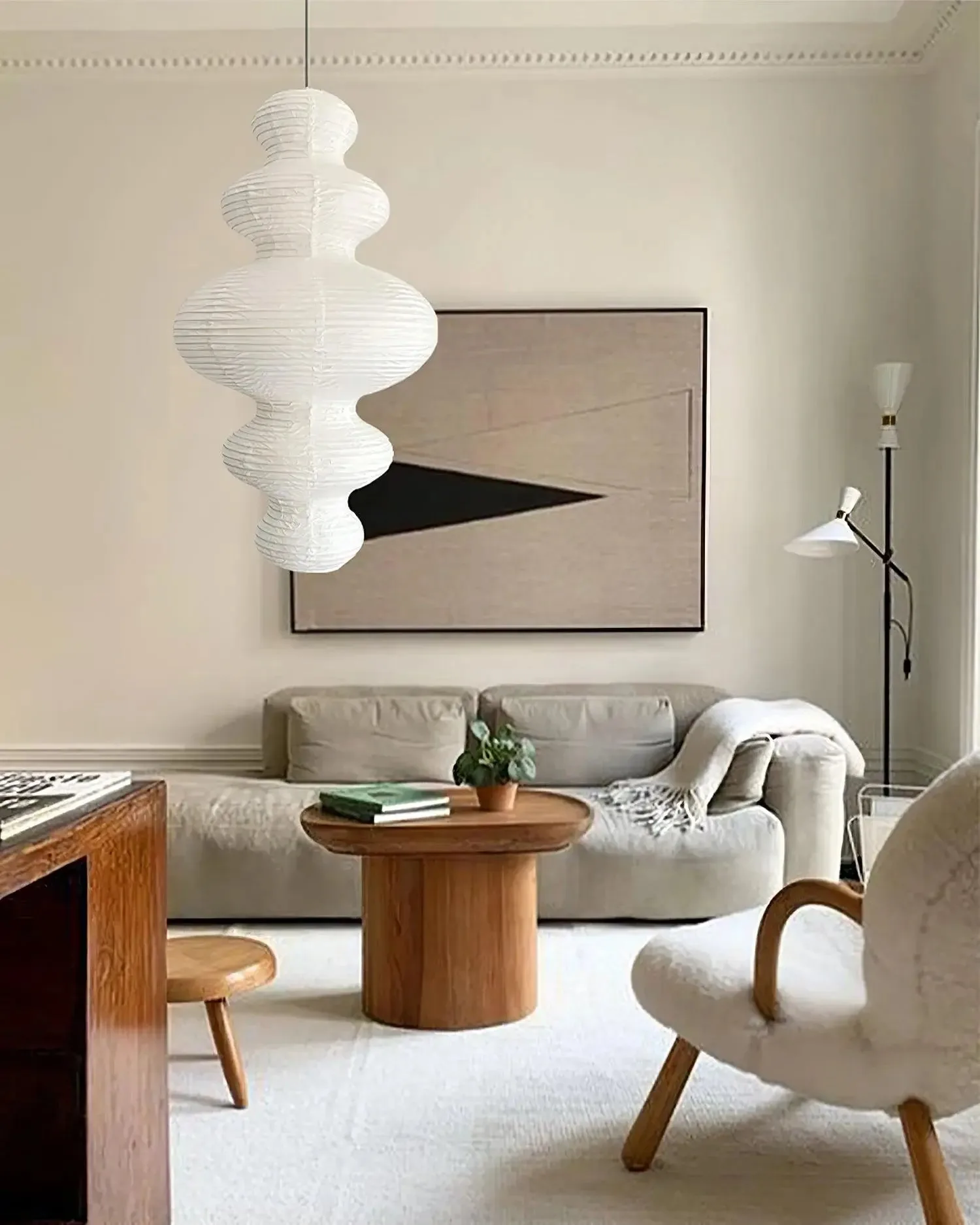 Akari Juni Pendant Lamp-Homelova