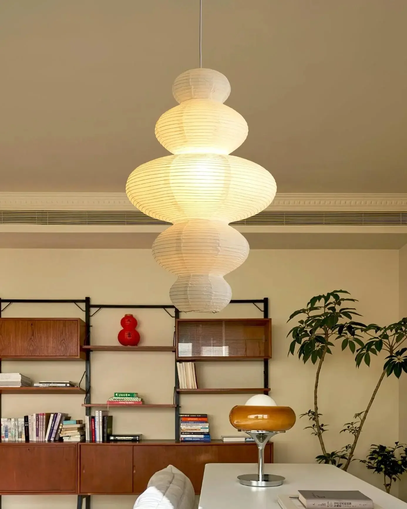 Akari Juni Pendant Lamp-Homelova