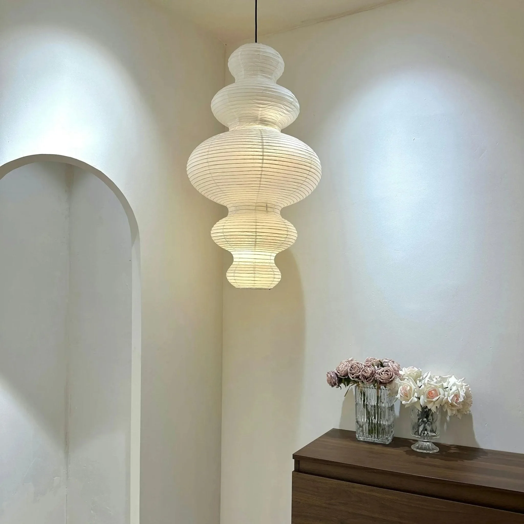 Akari Juni Pendant Lamp-Homelova