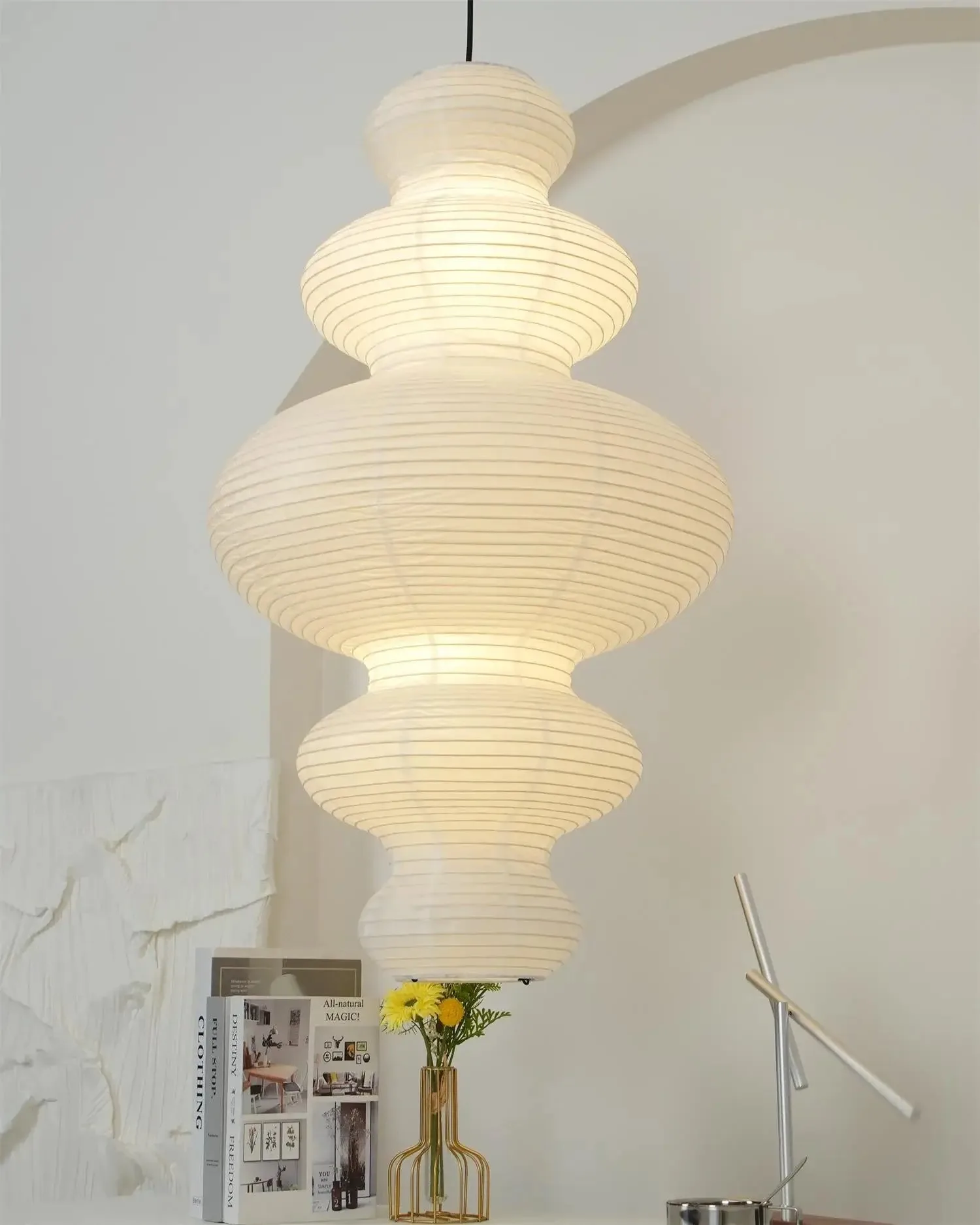Akari Juni Pendant Lamp-Homelova