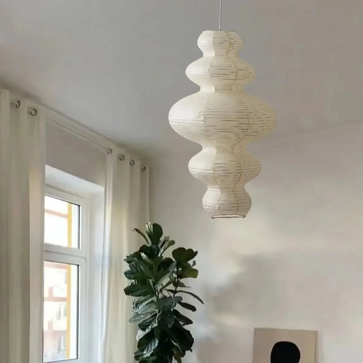 Akari Juni Pendant Lamp-Homelova