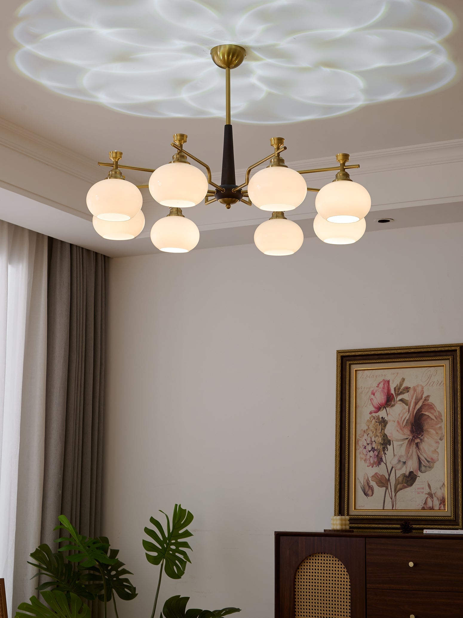 Alistair Sphere Chandelier-Homelova
