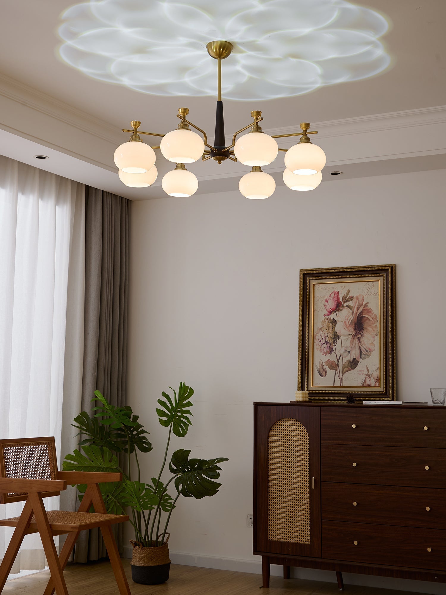 Alistair Sphere Chandelier-Homelova